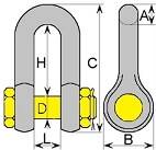 Szakla wzmocniona podłużna typ C 12,0T