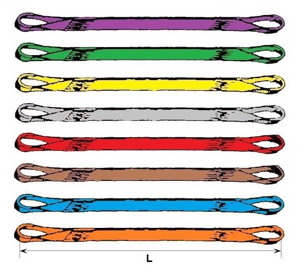 Zawiesie pasowe ZBS  8,0T 6,0m