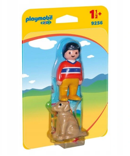 PLAYMOBIL MĘŻCZYZNA Z PSEM 9256
