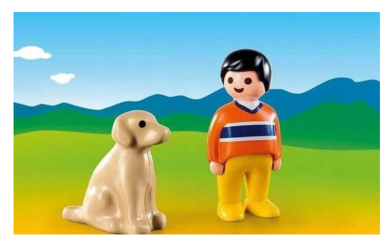 PLAYMOBIL MĘŻCZYZNA Z PSEM 9256