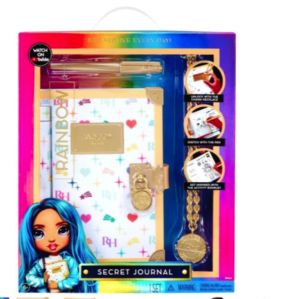 RAINBOW HIGH SECRET JOURNAL