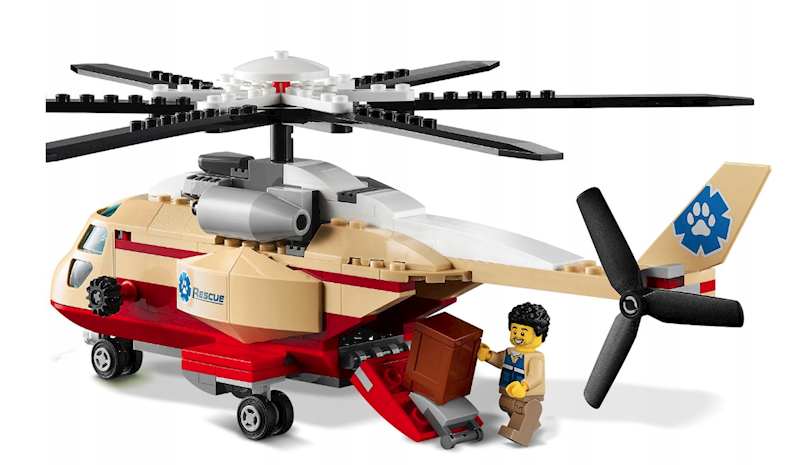 LEGO CITY NA RATUNEK DZIKIM ZWIERZĘTOM 60302 