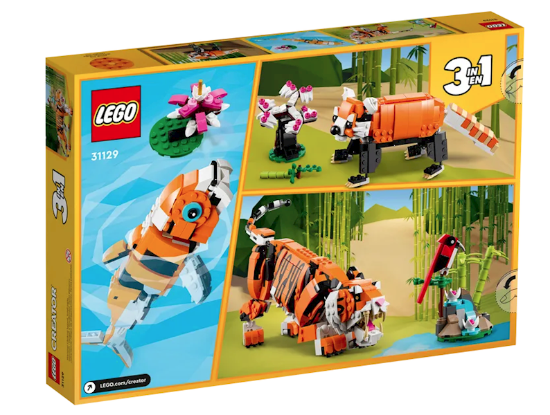 LEGO CREATOR MAJESTATYCZNY TYGRYS 31129 +