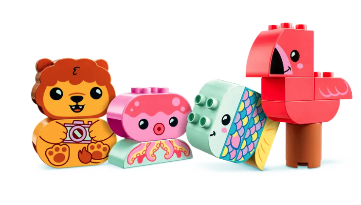 LEGO DUPLO PŁYWAJĄCA WYSPA ZE ZWIERZETAMI 10966 +
