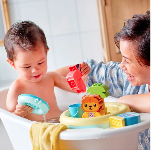 LEGO DUPLO PŁYWAJĄCA WYSPA ZE ZWIERZETAMI 10966 +
