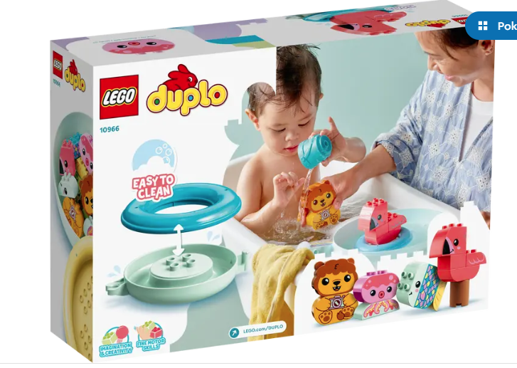 LEGO DUPLO PŁYWAJĄCA WYSPA ZE ZWIERZETAMI 10966 +