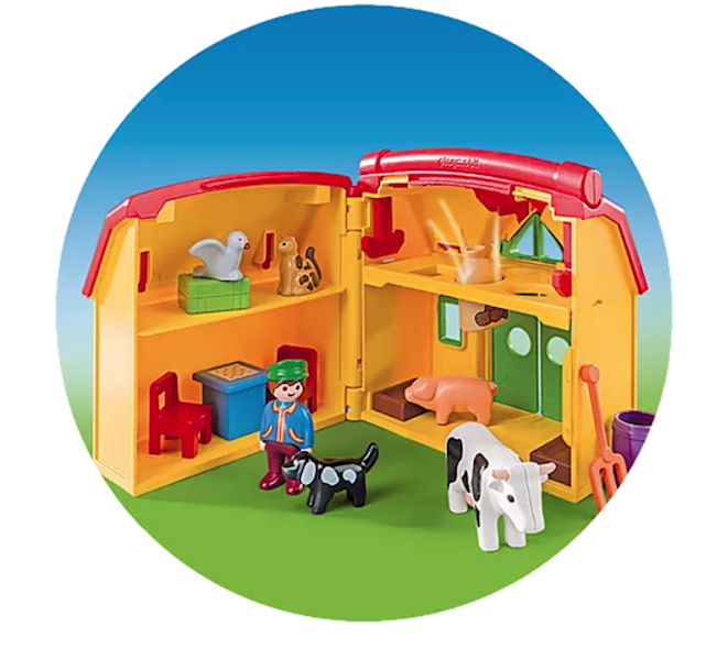 PLAYMOBIL MOJE PRZENOSNE GOSPODARSTWO 6962 A