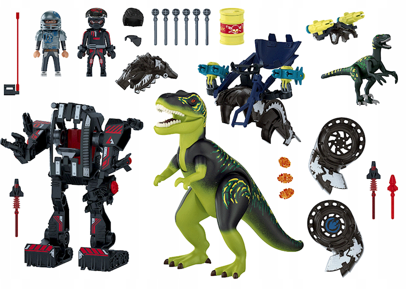 PLAYMOBIL T-REX WALKA GIGANTÓW 70624