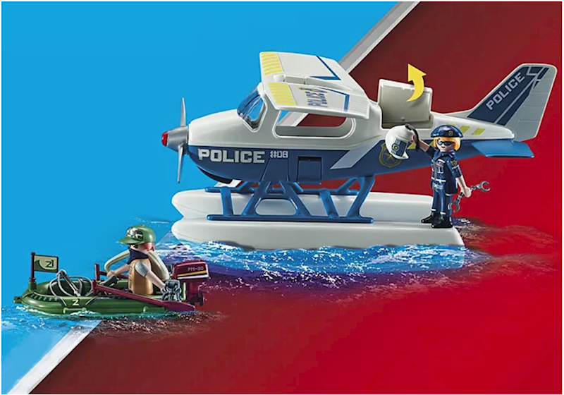 PLAYMOBIL POLICYJNY SAMOLOT WODNY 70779