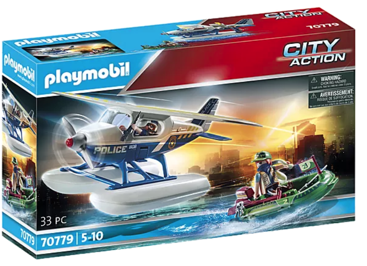 PLAYMOBIL POLICYJNY SAMOLOT WODNY 70779