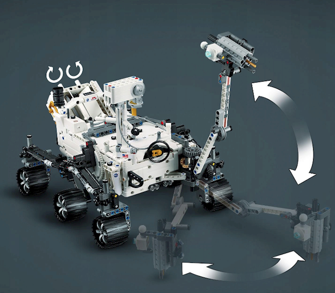 LEGO  MARSJAŃSKI ŁAZIK NASA PERSEVERANSE42158
