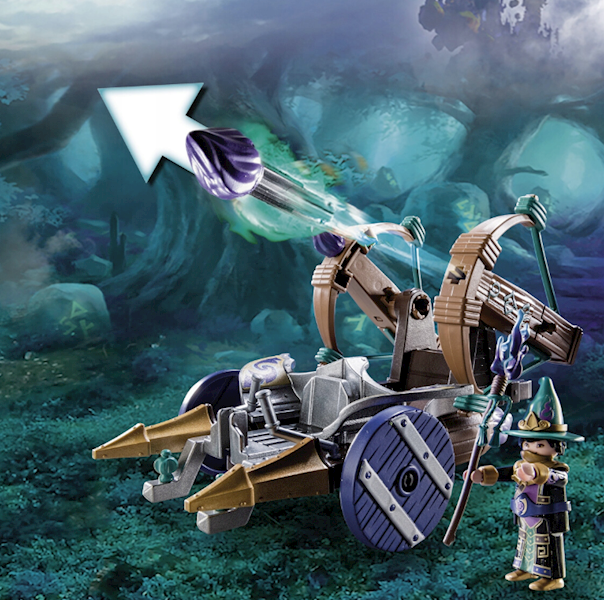 PLAYMOBIL VIOLET VALE POJAZD DO ŁAPANIA DEMONÓW 