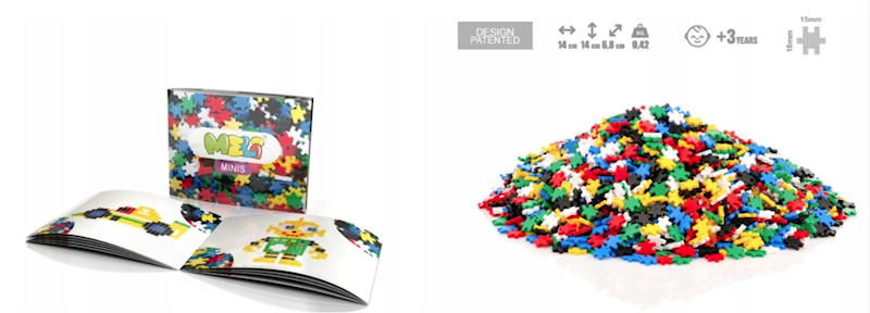 MELI KLOCKI MINIS 400SZT 50301