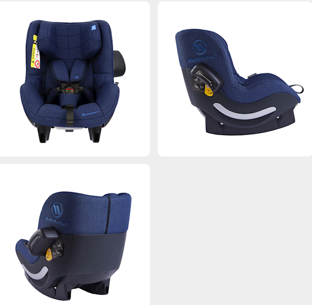 AVIONAUT FOTEL AEROFIX 2.0 NEW LOOK  GREY