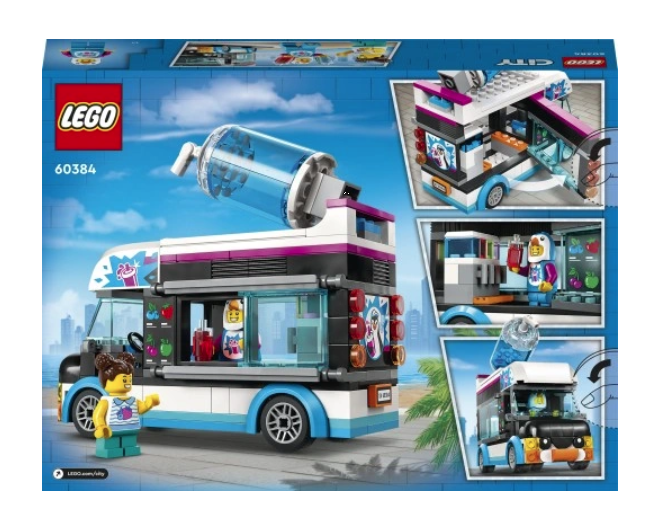 LEGO CITY PINGWINIA FURGONETKA ZE SLUSHEM 60384