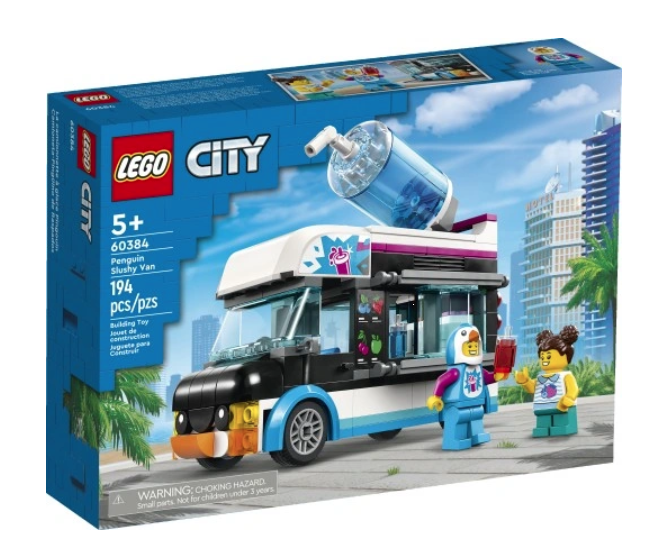 LEGO CITY PINGWINIA FURGONETKA ZE SLUSHEM 60384