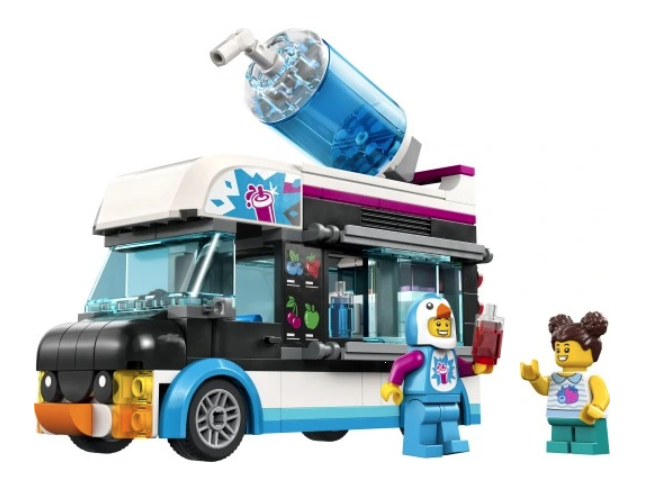 LEGO CITY PINGWINIA FURGONETKA ZE SLUSHEM 60384
