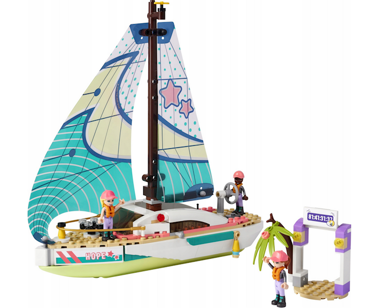 LEGO FRIENDS STEPHANIE I PRZYG.POD ŻAGLAMI 41716+