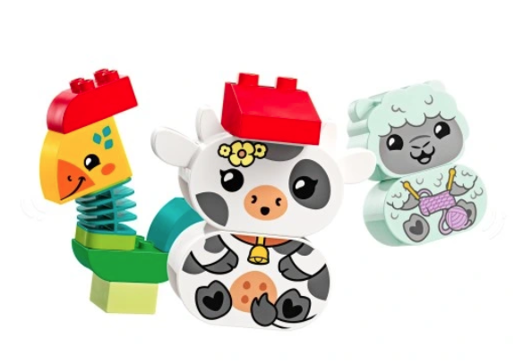 LEGO DUPLO POCIĄG ZE ZWIERZĘTAMI 10412