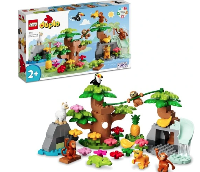 LEGO DUPLO DZIKIE ZWIERZĘTA AMERYKI POŁUDNIOWEJ