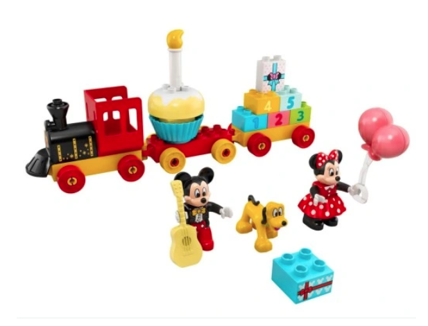 LEGO DUPLO URODZINOWY POCIĄG MYSZKI MIKI 10941+