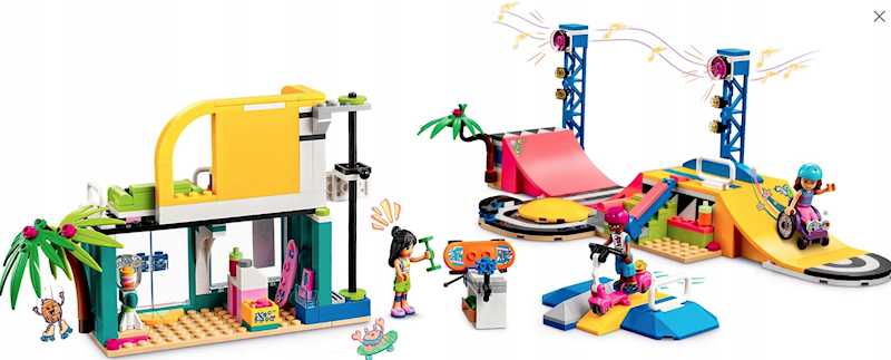 LEGO FRIENDS SKATE PARK 41751+