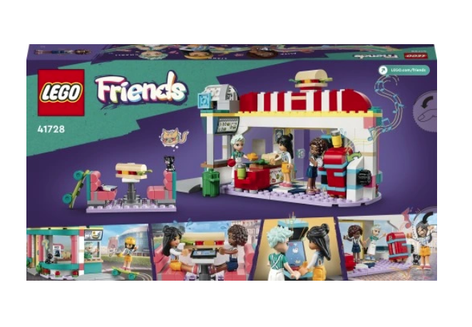 LEGO FRIENDS BAR W ŚRÓDMIEŚCIU HEARTLAKE 41728+
