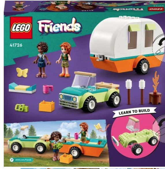 LEGO FRIENDS WAKACYJNA WYPRAWA NA BIWAK 41726+