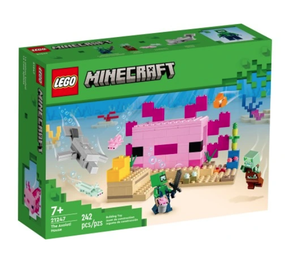 LEGO MINECRAFT DOM AKSOLOTLA 21247
