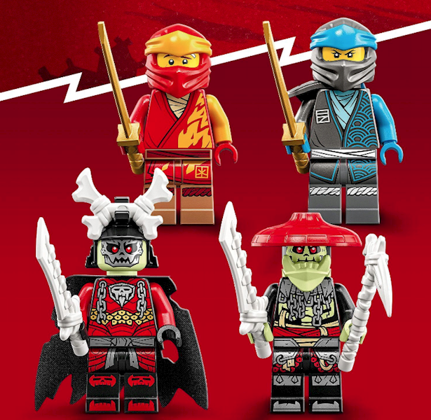LEGO NINJAGO JEZDZIEC MECH KAIA EVO 71783