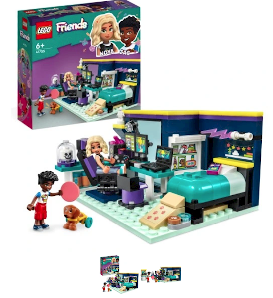 LEGO FRIENFS POKÓJ NOVY 41755