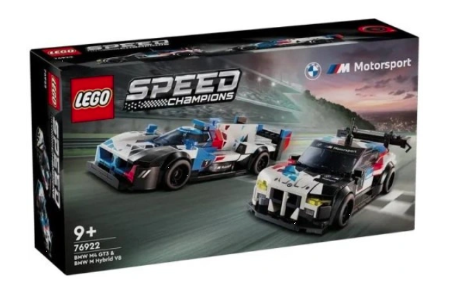 LEGO SPEED CHAMPIONS BMW MG GT3 & BMW M HYBRID V8 