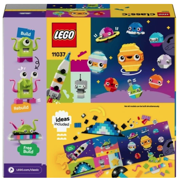 LEGO CLASSIC KREATYWNE PLANETY 11037+