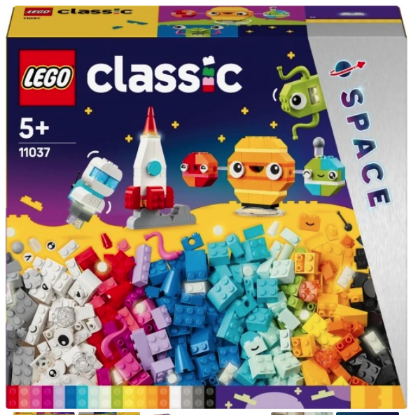 LEGO CLASSIC KREATYWNE PLANETY 11037+