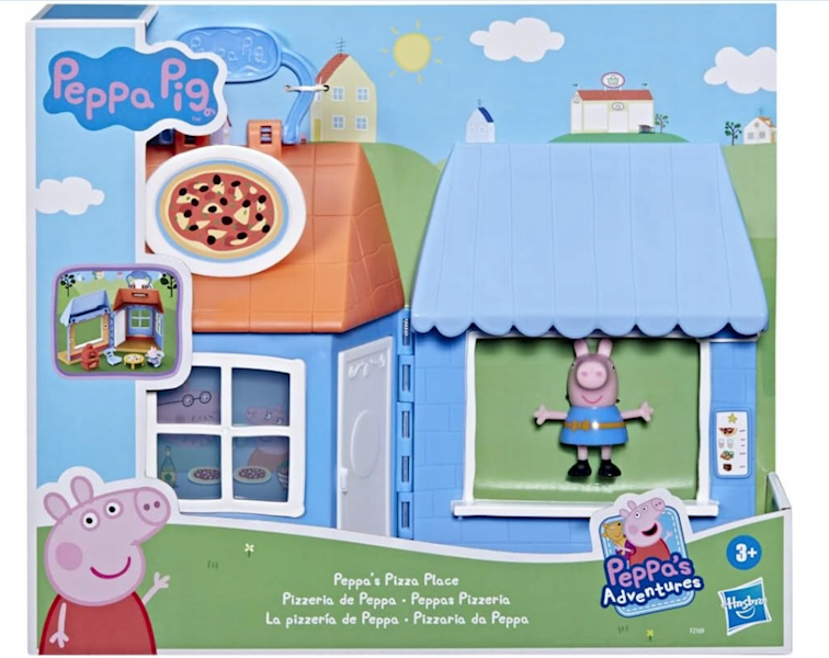 PEPPA PIG PIZZERIA Z FIGURKĄ