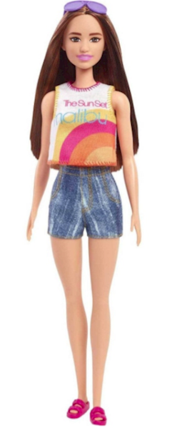 BARBIE ZESTAW PLAŻOWY Z LALKĄ
