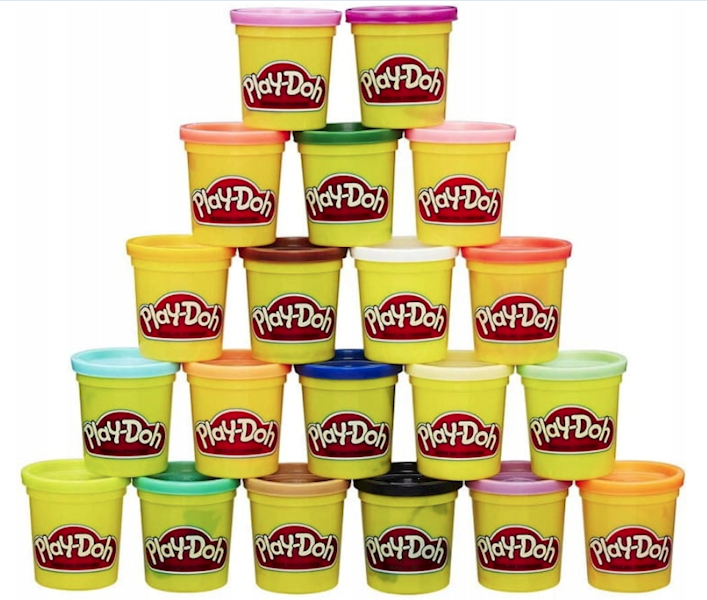 PLAY DOH ZESTAW KOLOROWYCH TUB