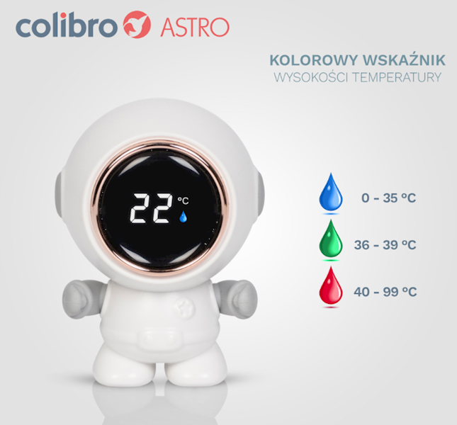 COLIBRO ASTRO termometr kąpielowy