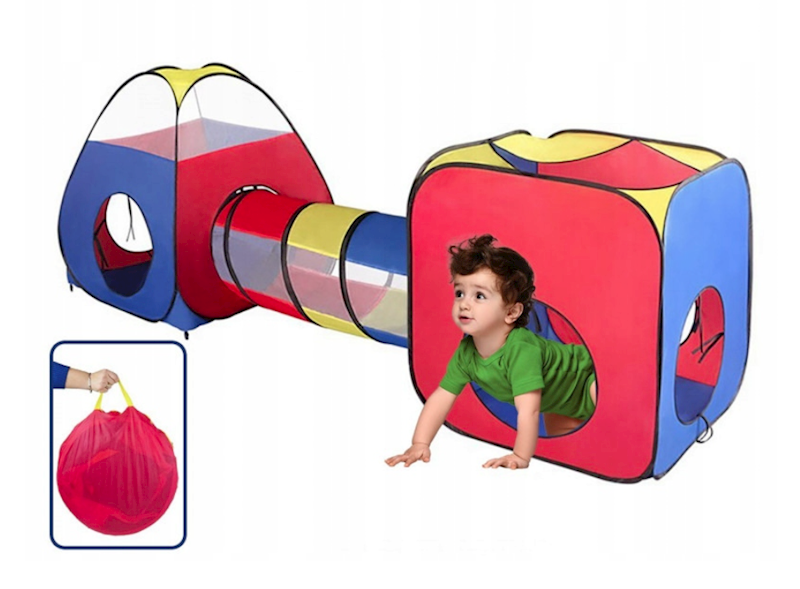NAMIOT 3EL KOSTKA+TUNEL+IGLO
