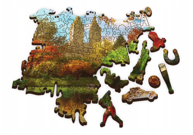 TREFL PUZZLE DREWNIANE 500+1EL CENTRAL PARK 20157