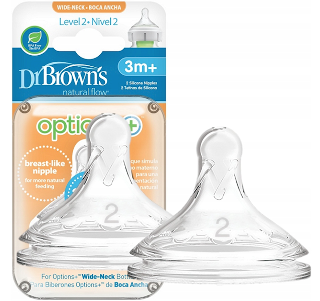 DR BROWNS SMOCZEK SZER. 2 OPTIONS + 2-PAK 3-6