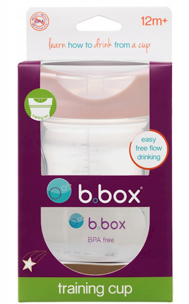 B-BOX KUBEK TRENINGOWY RÓŻOWY 240ML
