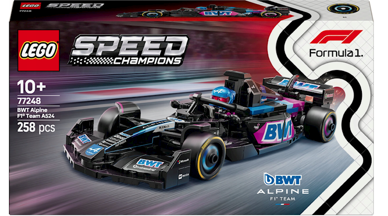 LEGO SPEED BOLID F1 BWT ALPINE 77248+