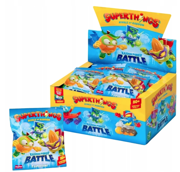 SUPERTHINGS KAZOOM POWER BATTLE DISPLAY