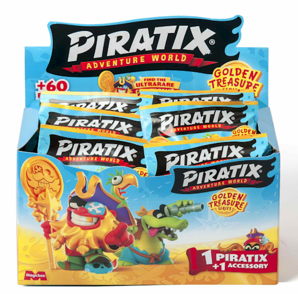 PIRATEX GOLDEN TREASURE DISPLAY