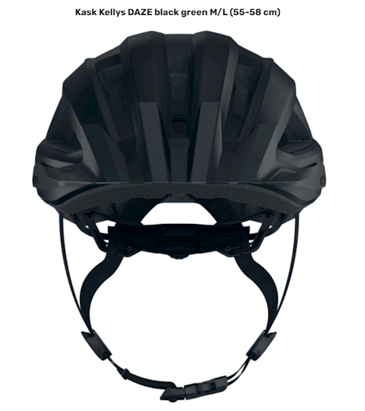 KELLYS KASK DAZE M/L 55-58CM BLACK GREEN