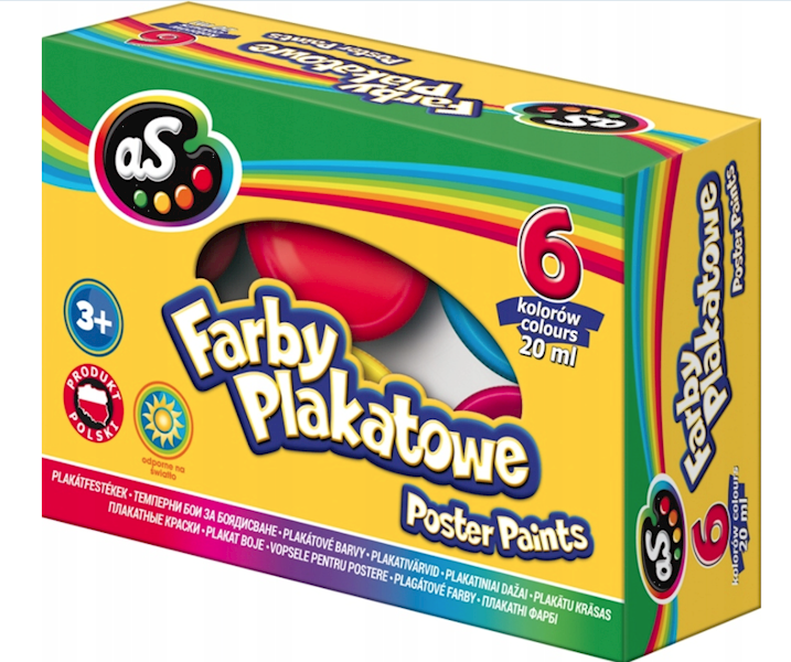 FARBY PLAK.6KOL.20ML
