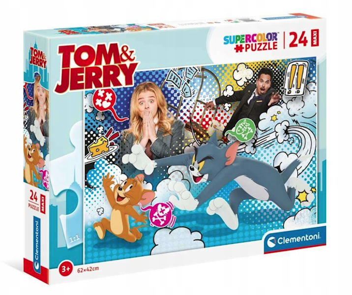 CLEMENTONI PUZZLE 24 MAXI TOM & JERRY