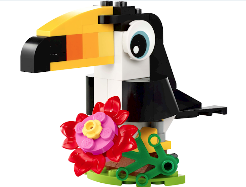 LEGO CREATOR TROPIKALNY TUKAN 30688+