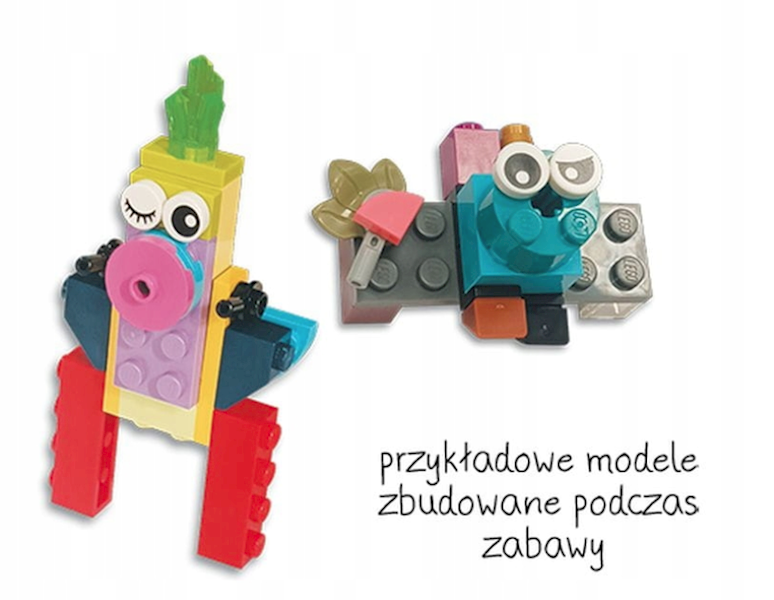 LEGO BOOKS REBUILD KARTY WYZWAŃ ZWIERZETA +